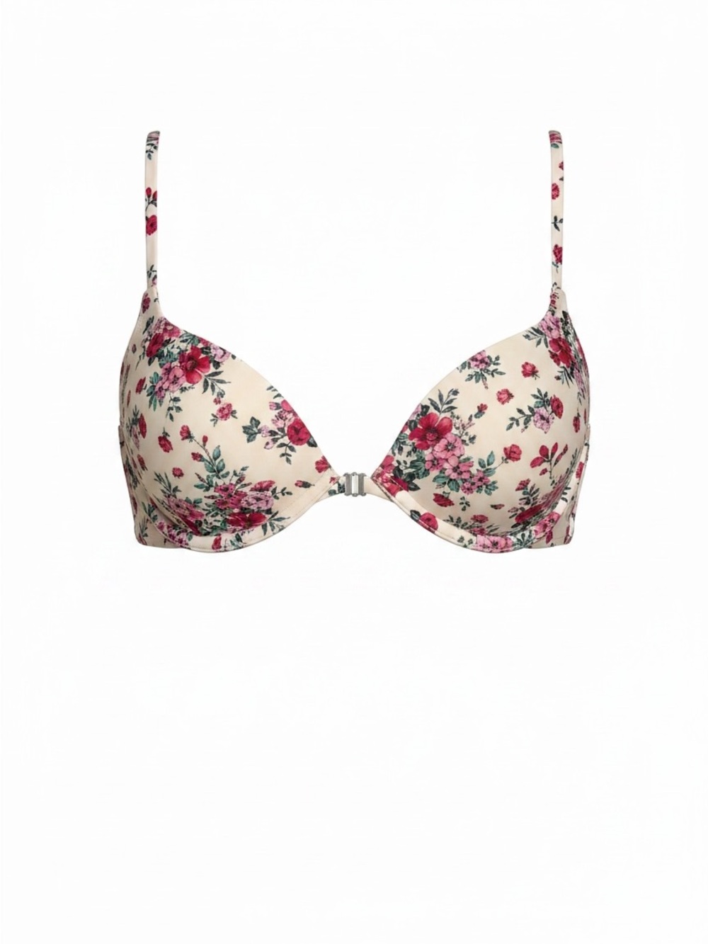 Wild Fable Low Coverage Floral Bikini Top Size Small